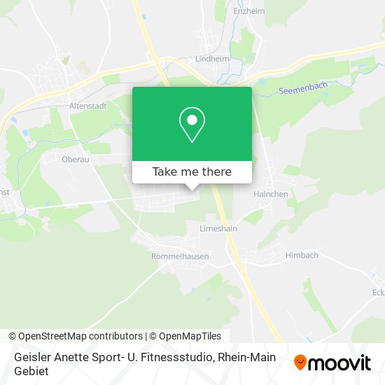 Geisler Anette Sport- U. Fitnessstudio map