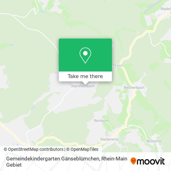 Gemeindekindergarten Gänseblümchen map