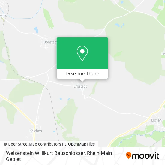 Карта Weisenstein Willikurt Bauschlosser