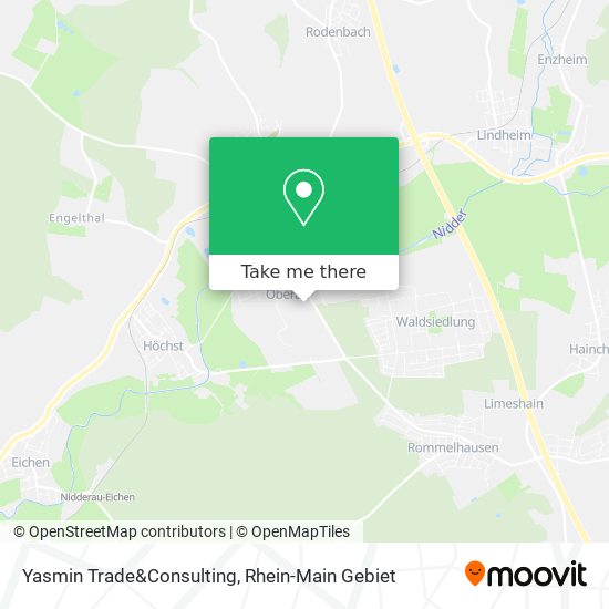 Карта Yasmin Trade&Consulting