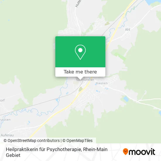 Карта Heilpraktikerin für Psychotherapie