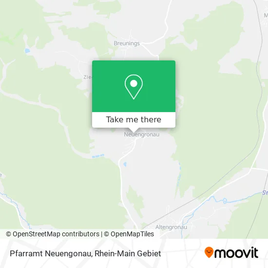 Карта Pfarramt Neuengonau