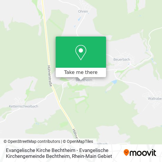 Evangelische Kirche Bechtheim - Evangelische Kirchengemeinde Bechtheim map