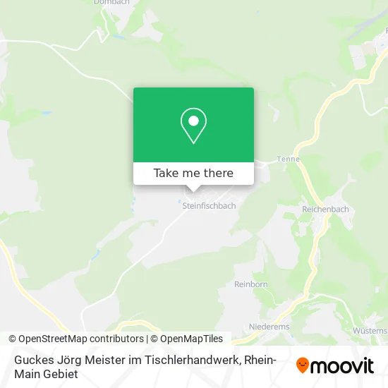 Карта Guckes Jörg Meister im Tischlerhandwerk