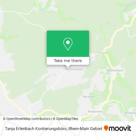 Карта Tanja Erlenbach Kontierungsbüro