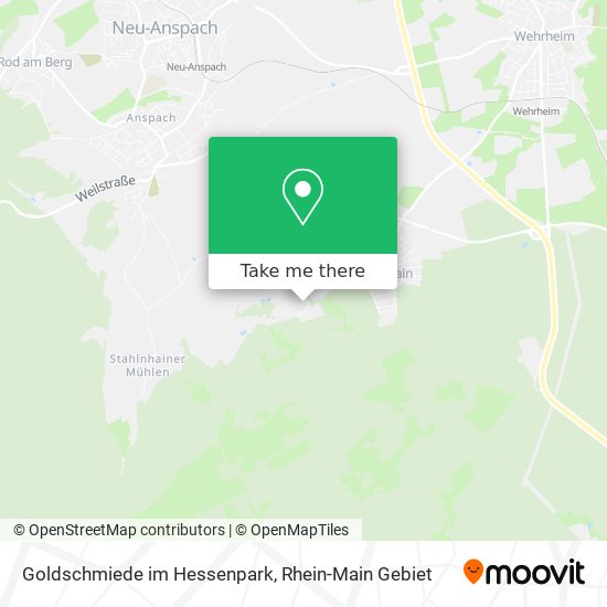 Goldschmiede im Hessenpark map