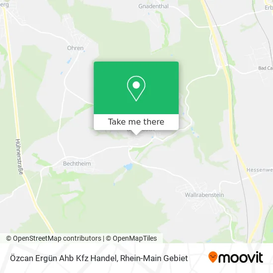 Карта Özcan Ergün Ahb Kfz Handel