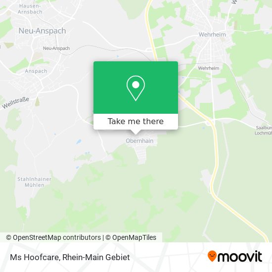 Ms Hoofcare map