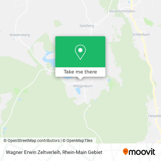 Wagner Erwin Zeltverleih map