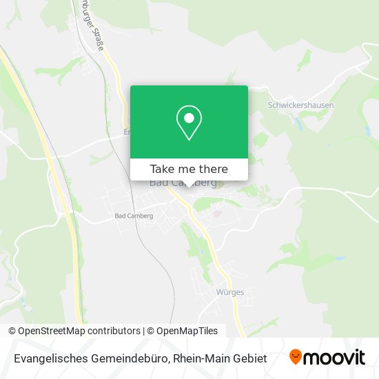 Evangelisches Gemeindebüro map