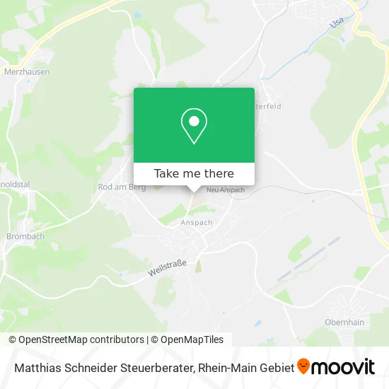 Карта Matthias Schneider Steuerberater