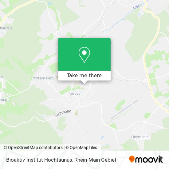 Bioaktiv-Institut Hochtaunus map