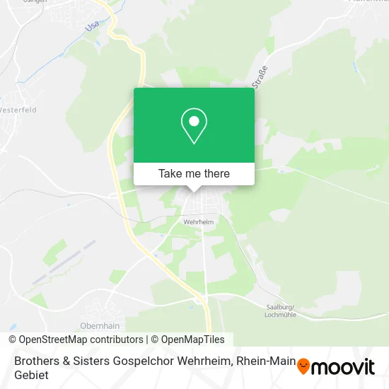 Карта Brothers & Sisters Gospelchor Wehrheim