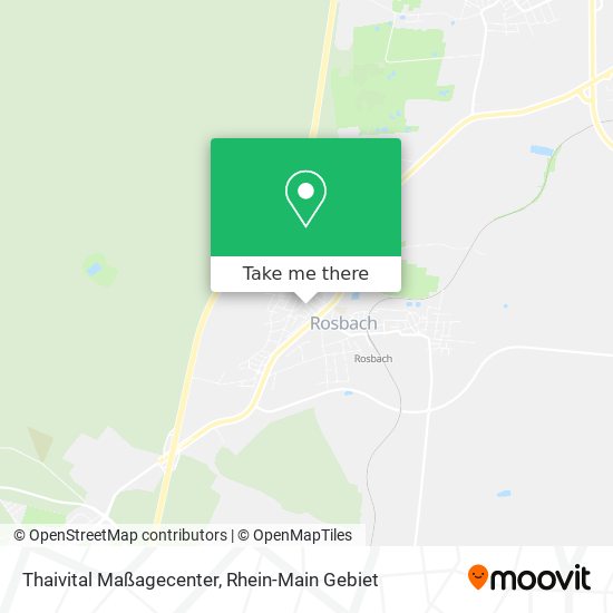 Thaivital Maßagecenter map