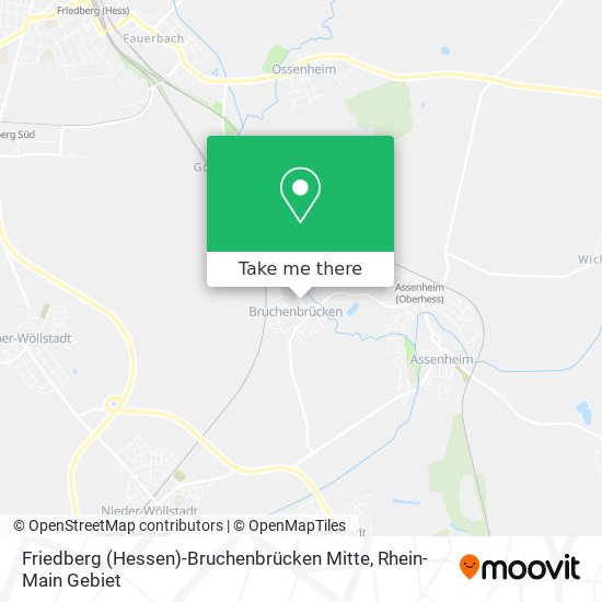 Friedberg (Hessen)-Bruchenbrücken Mitte map