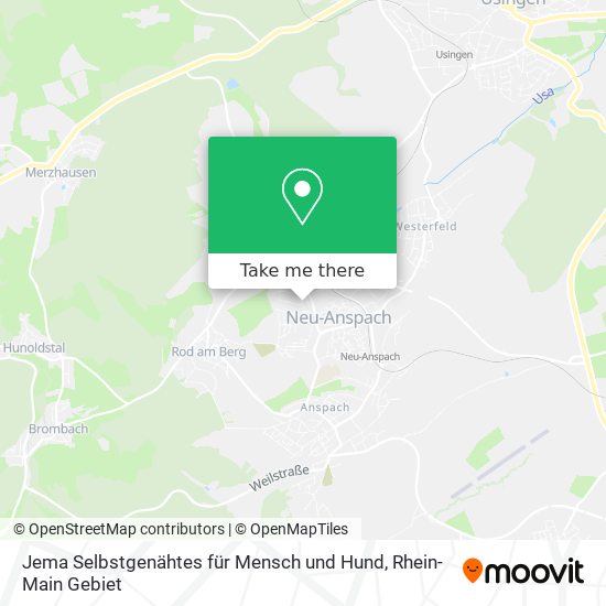 Jema Selbstgenähtes für Mensch und Hund map