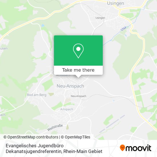 Evangelisches Jugendbüro Dekanatsjugendreferentin map