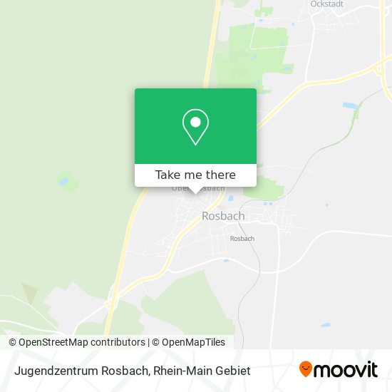 Jugendzentrum Rosbach map