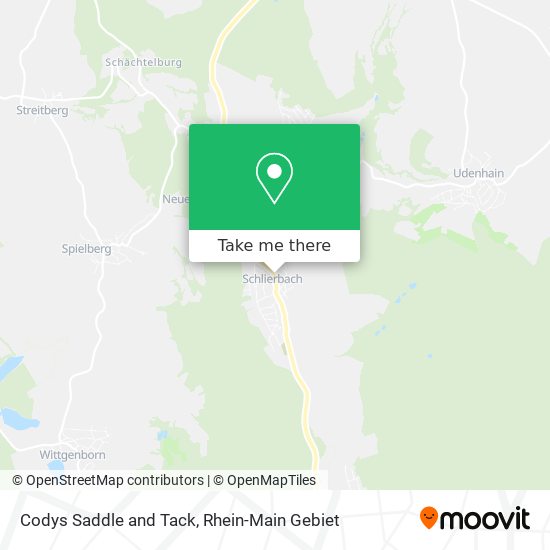Codys Saddle and Tack map