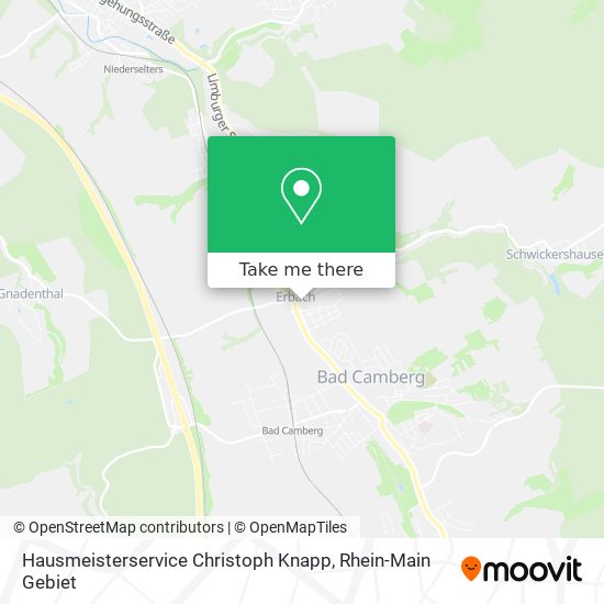 Hausmeisterservice Christoph Knapp map