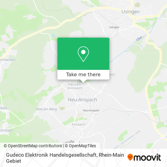 Карта Gudeco Elektronik Handelsgesellschaft