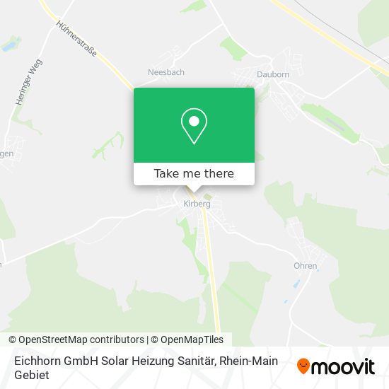 Eichhorn GmbH Solar Heizung Sanitär map