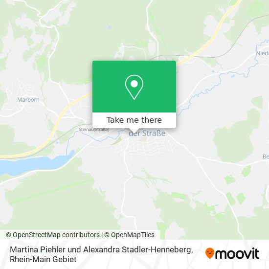 Martina Piehler und Alexandra Stadler-Henneberg map