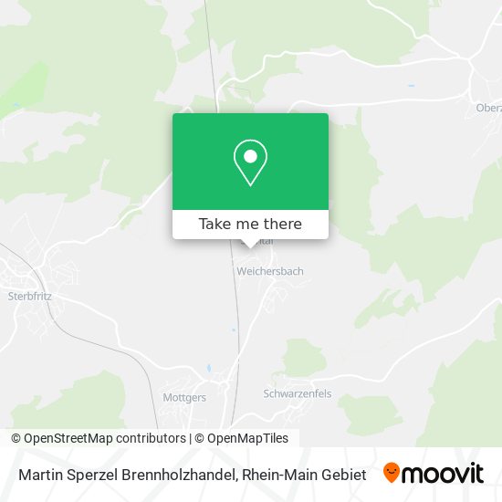 Martin Sperzel Brennholzhandel map