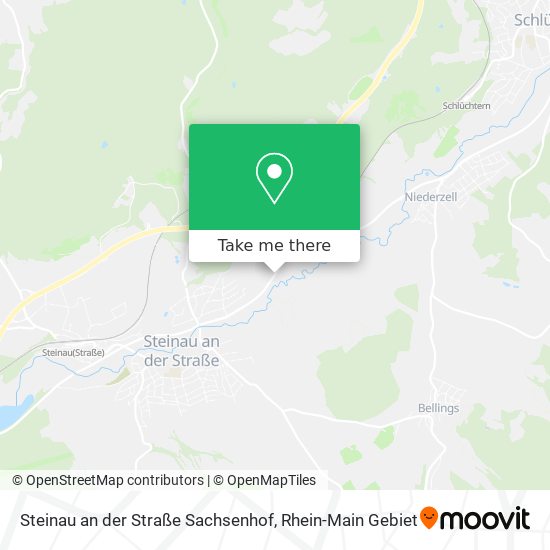 Steinau an der Straße Sachsenhof map