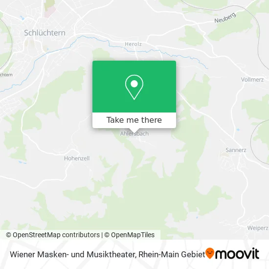 Карта Wiener Masken- und Musiktheater