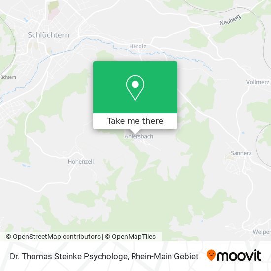 Dr. Thomas Steinke Psychologe map