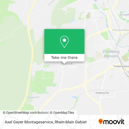Карта Axel Geyer Montageservice