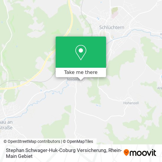 Stephan Schwager-Huk-Coburg Versicherung map