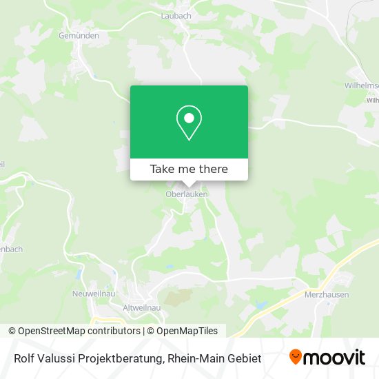 Rolf Valussi Projektberatung map