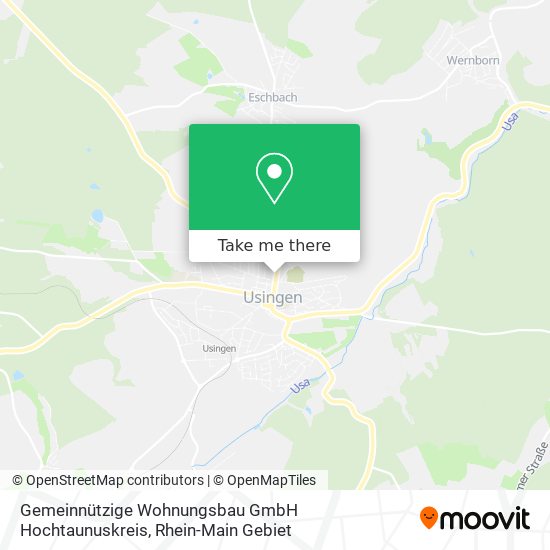 Gemeinnützige Wohnungsbau GmbH Hochtaunuskreis map