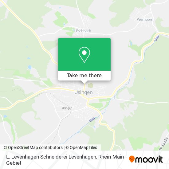 L. Levenhagen Schneiderei Levenhagen map