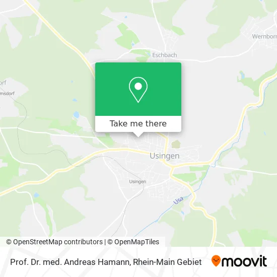 Карта Prof. Dr. med. Andreas Hamann