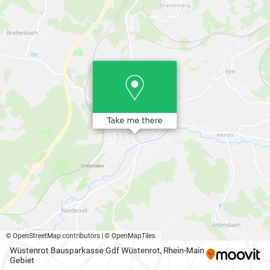 Wüstenrot Bausparkasse Gdf Wüstenrot map