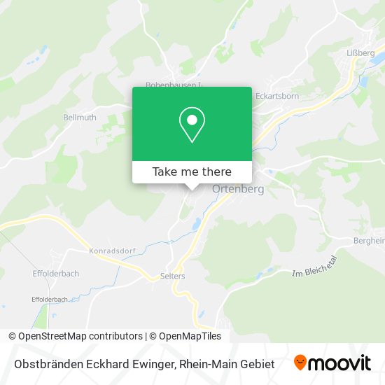 Obstbränden Eckhard Ewinger map