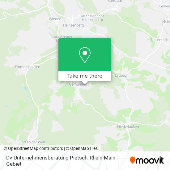Dv-Unternehmensberatung Pietsch map