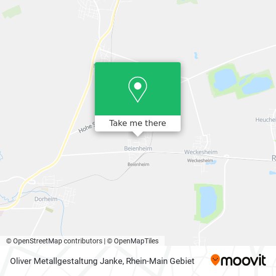 Oliver Metallgestaltung Janke map