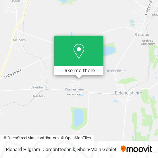 Richard Pilgram Diamanttechnik map
