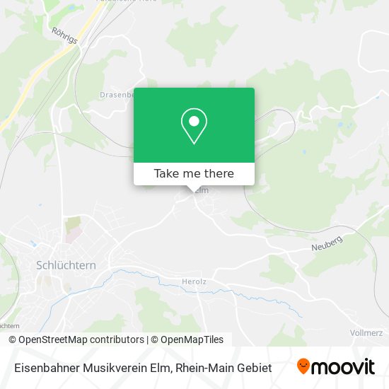 Eisenbahner Musikverein Elm map