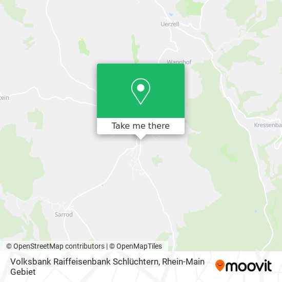 Volksbank Raiffeisenbank Schlüchtern map