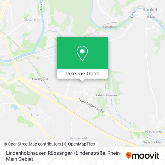 Lindenholzhausen Rübsanger- / Lindenstraße map