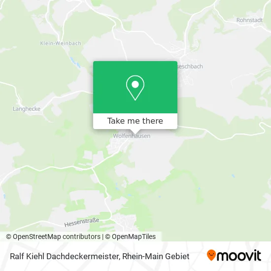Ralf Kiehl Dachdeckermeister map