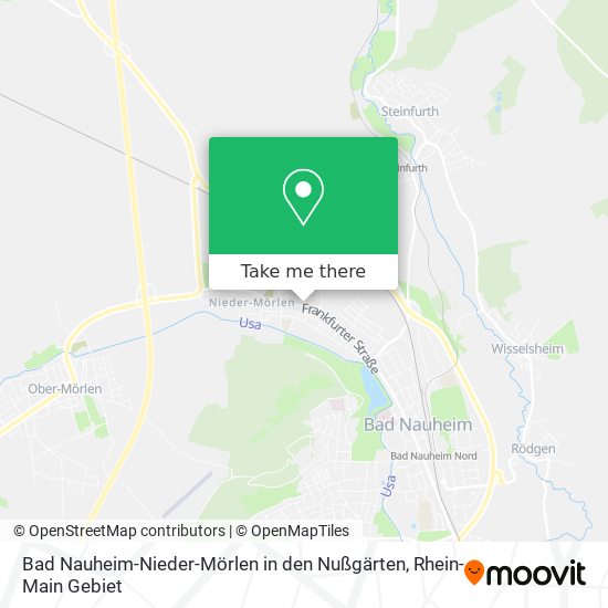 Bad Nauheim-Nieder-Mörlen in den Nußgärten map