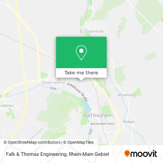 Карта Falk & Thomas Engineering