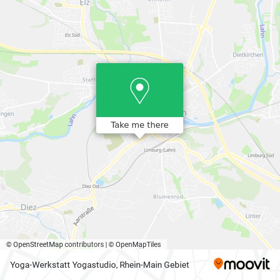 Yoga-Werkstatt Yogastudio map