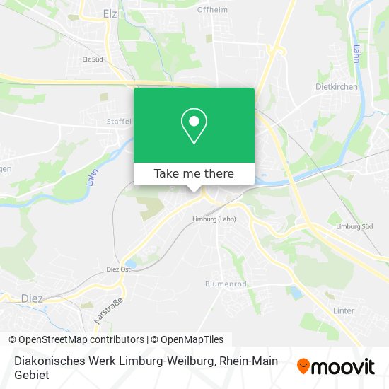 Diakonisches Werk Limburg-Weilburg map
